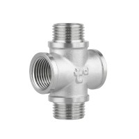 Хрестовина Forte 1/2" ВЗВЗ латунна SF35515 (10705)