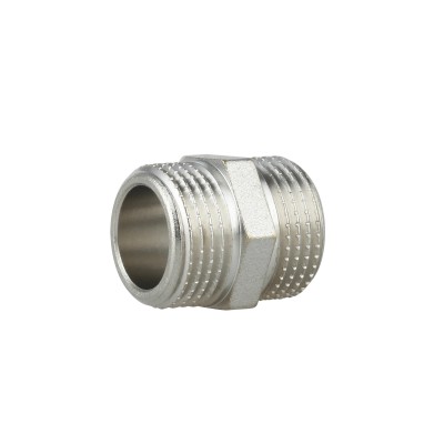 Ниппель Forte 3/8" латунный SF3589 (10736) Ниппель Forte 3/8" латунный SF3589 (10736)