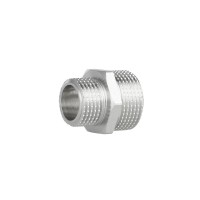 Ниппель редукционный Forte 1/2"х3/4" латунный SF3592015 (10739)