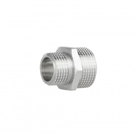 Ніпель редукційний Forte 1/2"х3/4" латунний SF3592015 (10739)