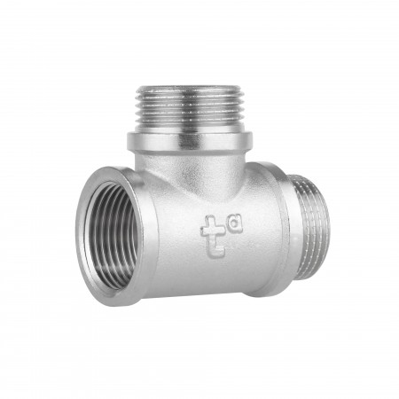 Трійник Forte 3/4" ВЗЗ латунний SF36520 (10779) Трійник Forte 3/4" ВЗЗ латунний SF36520 (10779)