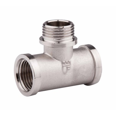 Тройник Forte 3/4" ВНВ латунный SF36420 (10783) Тройник Forte 3/4" ВНВ латунный SF36420 (10783)
