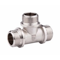 Трійник Forte 1" ЗЗЗ латунний SF36725 (10786)