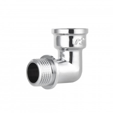 Кутник Forte 1/2" ВЗ латунний SF372H15 хром (10833)