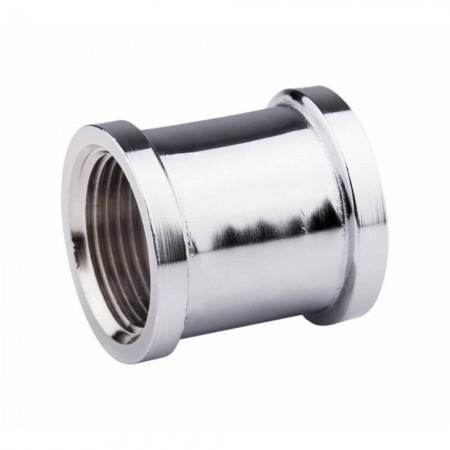 Муфта Forte 3/4" ВВ латунна SF356H20 хром (10843)