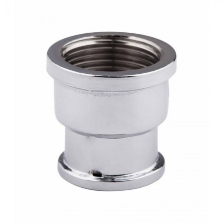 Муфта Forte 1/2"x3/4" ВВ/латунь /SF357H2015 /хром (10844) Муфта Forte 1/2"x3/4" ВВ/латунь /SF357H2015 /хром (10844)