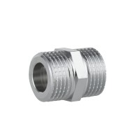 Ніпель Forte 1/2" хром латунний SF358H15 (10845)
