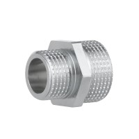 Ниппель редукционный Forte 3/4"х1/2" латунный SF359H2015 хром (10850)
