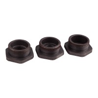 Футорка чугунная радиаторная 1" 1/4х3/4" НВ левая (15934)