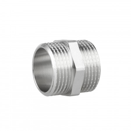 Ніпель посилений Forte 1" латунний SF35825R (22804)