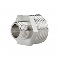 Ніпель 1/2"х1" НР №1211 латунний (24355)