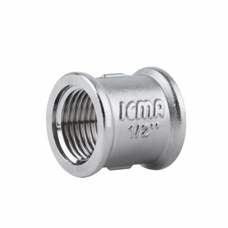 Муфта 1/2" ВР №1213 латунная (24383) Муфта 1/2" ВР №1213 латунная (24383)
