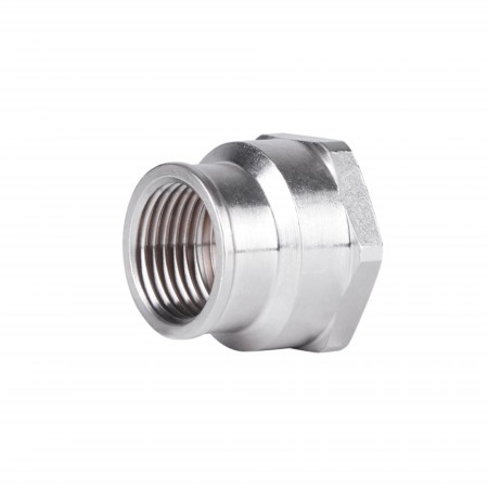 Муфта 1/2"х3/4" ВР №1214 латунная (24390) Муфта 1/2"х3/4" ВР №1214 латунная (24390)