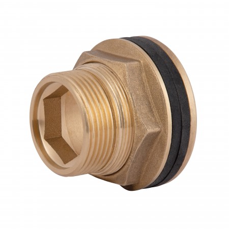 Врезка в бак Standart 1 1/4" латунная SD40032 (41683) Врезка в бак Standart 1 1/4" латунная SD40032 (41683)