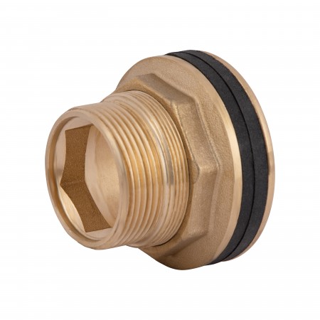 Врезка в бак Standart 1 1/2" латунная SD40040 (41684) Врезка в бак Standart 1 1/2" латунная SD40040 (41684)