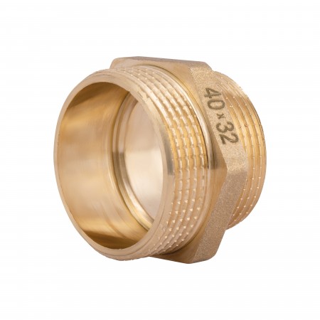 Ніпель Standart 1 1/2"х1 1/4" ЗР латунний SD4084032 (41719) Ніпель Standart 1 1/2"х1 1/4" ЗР латунний SD4084032 (41719)