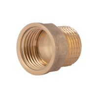 Переходник Standart 1/2"х1/2" ВН латунный SD4091515 (41736)