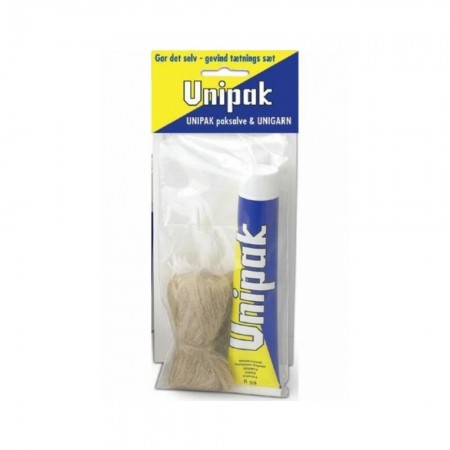 Unipak Набір: Паста Unipak(75г) + Сантехнічний льон(13г)(13405)