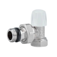 Кран радиаторный Icma 1/2" с антипротечкой угловой без ручки №805+940(13472)
