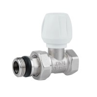 Кран радиаторный Icma 1/2" с антипротечкой прямой №813+940(15031)