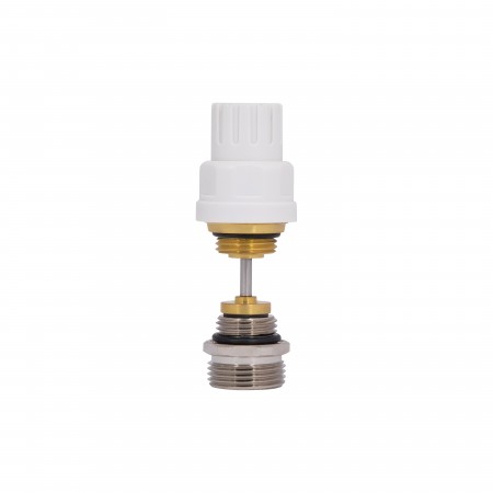 Кран термостатический Standart/1/2"х3/4"/з ручкой/для коллектора (15104)