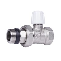 Кран радиаторный Icma 3/4" с антипротечкой прямой без ручки №815+940(17613)