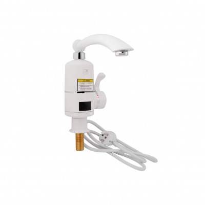 Проточный кран-водонагреватель Lidz Warm 057 White/Chrome(24983) Проточный кран-водонагреватель Lidz Warm 057 White/Chrome(24983)