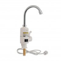 Проточний кран водонагрівач Lidz Warm 056 White/Chrome(24984)