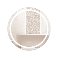 Дзеркало Mideya R600 з LED-підсвічуванням Touch, з антизапотіванням, диммером (28559)