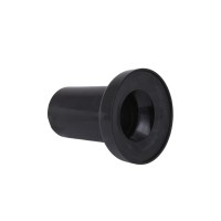 Запчасть для инсталляции Qtap: Соединение DN90, Черный (ZSP/006/0/L)(30291)