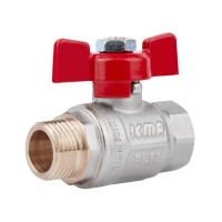Кран кульовий Icma 1/2" прямий №351(30559)