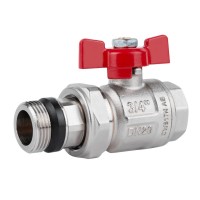 Кран кульовий "Американка" Icma 3/4" з антипротечкою прямий №348(30575)
