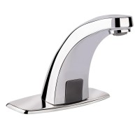 Сенсорный смеситель раковины Tech-077/бесконтактный/Chrome (32533)