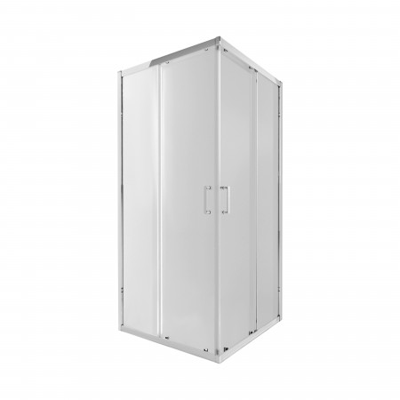 Душова кабіна Q-tap Taurus CRM1099SC6 90х90 см, скло Clear 6 мм покриття CalcLess, без піддону (33598)