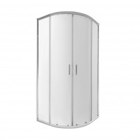 Душова кабіна Q-tap Taurus CRM1011AC6 100х100 см, скло Clear 6 мм покриття CalcLess, без піддону (33603)