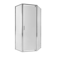 Душова кабіна Q-tap Leo CRM10995-AC6 90х90 см, скло Clear, CalcLess, 6 мм без піддону (33604)