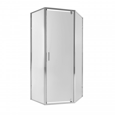 Душова кабіна Q-tap Leo CRM10995-AC6 90х90 см, скло Clear, CalcLess, 6 мм без піддону (33604)