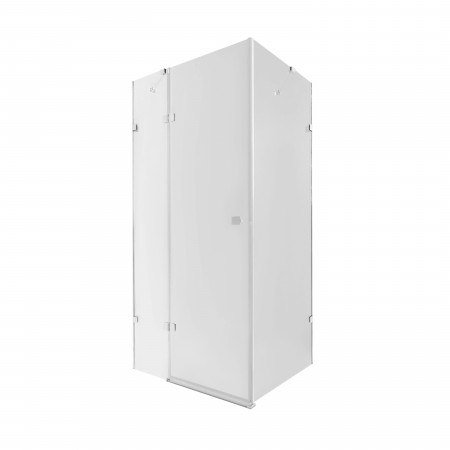 Душова кабіна Q-tap Capricorn CRM1018RC6 100х80 см, скло Clear 6 мм, CalcLess, без піддону (33608)