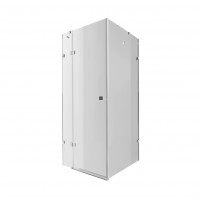 Душова кабіна Q-tap CAPRICORN CRM1011SC6 100х100 см, скло Clear 6 мм, CalcLess, без піддону (33609)