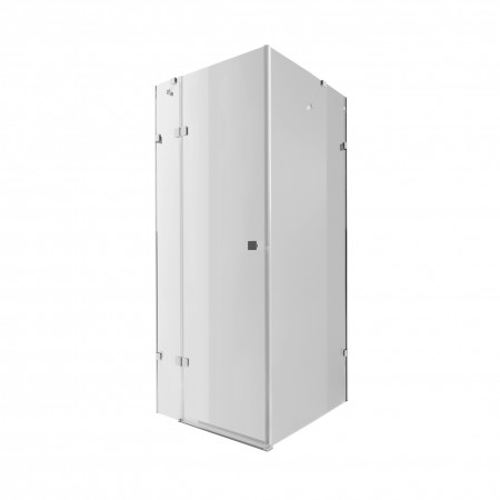 Душова кабіна Q-tap CAPRICORN CRM1011SC6 100х100 см, скло Clear 6 мм, CalcLess, без піддону (33609)