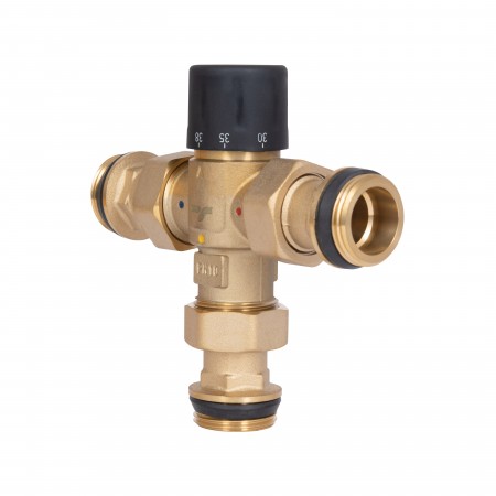 Смеситель термостатический Forte 1" SF010W25 (33879)