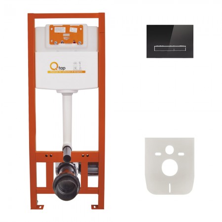 Комплект 4 в 1: Інсталяція Qtap Nest ST з лінійною панеллю змиву QT0133M425V1107GB(34756)