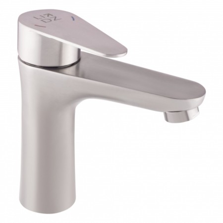 Смеситель для раковины Vida-001-F(k35)Nickel (34954)