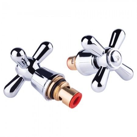 Кран-букса Lidz для смесителя Dominox 15 пара Chrome(35527)