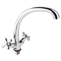 Смесители для кухни Dominox-273-F/двухвентильный/Chrome (35539)