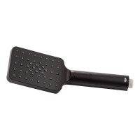 Лейка Qtap Rucni 120х80 мм для ручного душа прямоугольная Black Matt(35816)