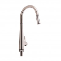 Смесители для кухни Evicka/Brushed Nickel PVD/с выдвижным изливом (36164)