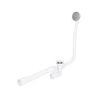 Сифон Lidz WHI-6003V00202 для ванни з ревізією (вихід 50 мм)(36700)