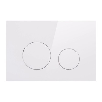 Панель смыва для унитаза Qtap Nest QT0111M11110W(36863)