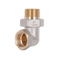 Зганяння-американка Base 1"/FM/Nicel/кутовий (3761)